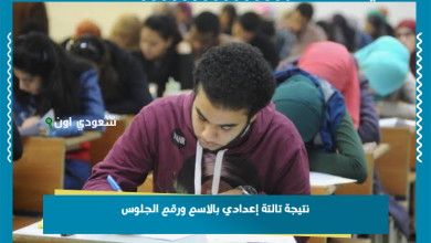 نتيجة تالتة إعدادي بالاسم ورقم الجلوس