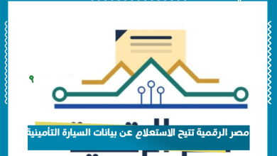 مصر الرقمية تتيح الاستعلام عن بيانات السيارة التأمينية
