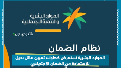 الموارد البشرية تستعرض خطوات تعيين عائل بديل للاستفادة من الضمان الاجتماعي