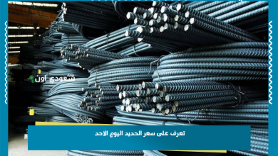 تعرف على سعر الحديد اليوم الاحد