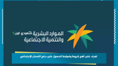 تعرف على أهم شروط وضوابط الحصول على دعم الضمان الاجتماعي