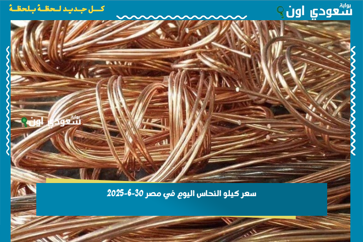 تراجع الدولار أثر على حجم الطلب.. سعر كيلو النحاس اليوم في مصر 30-6-2025 ارتفع أم انخفض؟!