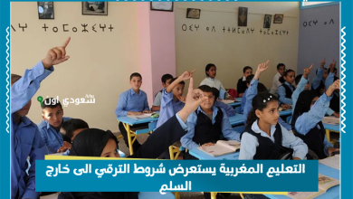 التعليم المغربية يستعرض شروط الترقي الى خارج السلم