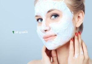 ماسك النشا باللبن