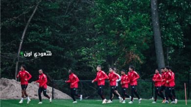 مران الأهلي الأول في نيوجيرسي