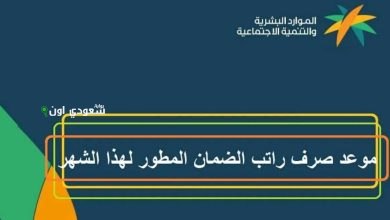موعد صرف دعم الضمان الاجتماعي المطور