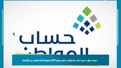 موعد نزول دعم حساب المواطن شهر يوليو 2025 وطريقة الاستعلام عن الأهلية