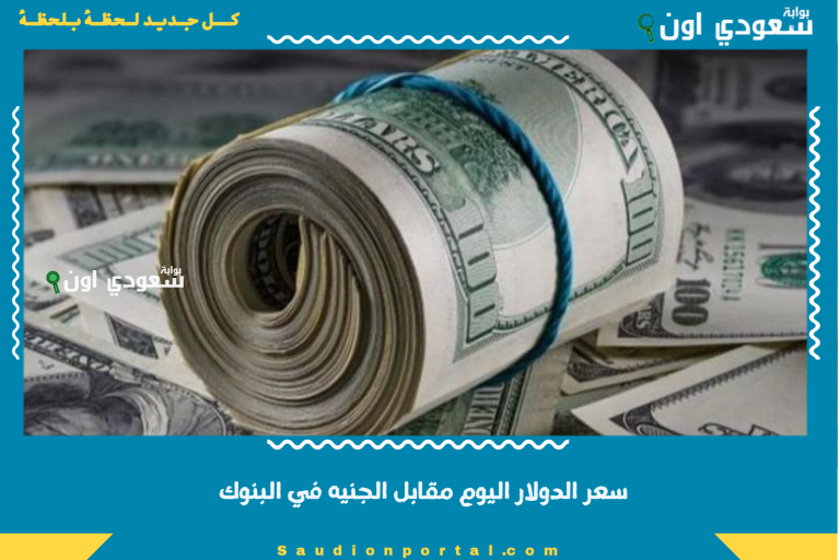 سعر الدولار اليوم مقابل الجنيه في البنوك