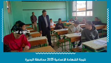 نتيجة الشهادة الاعدادية 2025 محافظة البحيرة
