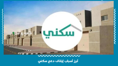 أبرز أسباب إيقاف دعم سكني