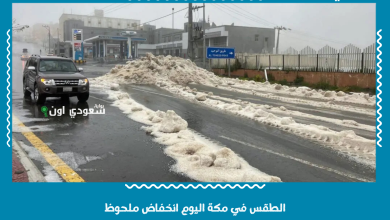 الطقس في مكة اليوم انخفاض ملحوظ