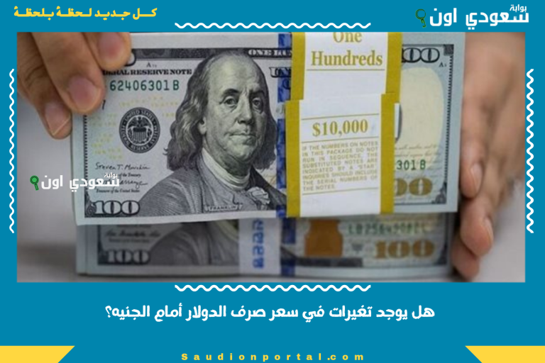 هل يوجد تغيرات في سعر صرف الدولار أمام الجنيه؟
