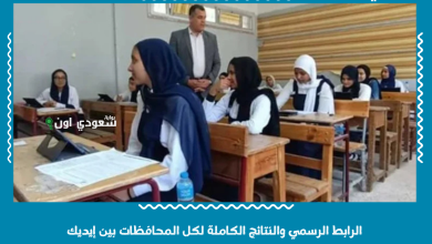 الرابط الرسمي والنتائج الكاملة لكل المحافظات بين إيديك