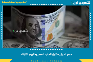 سعر الدولار مقابل الجنيه المصري اليوم الثلاثاء