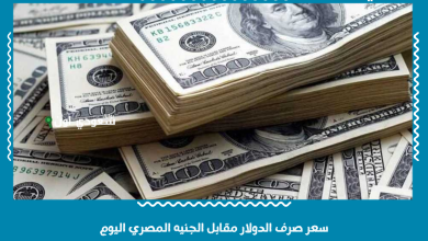 سعر صرف الدولار مقابل الجنيه المصري اليوم