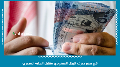 كم سعر صرف الريال السعودي مقابل الجنيه المصري