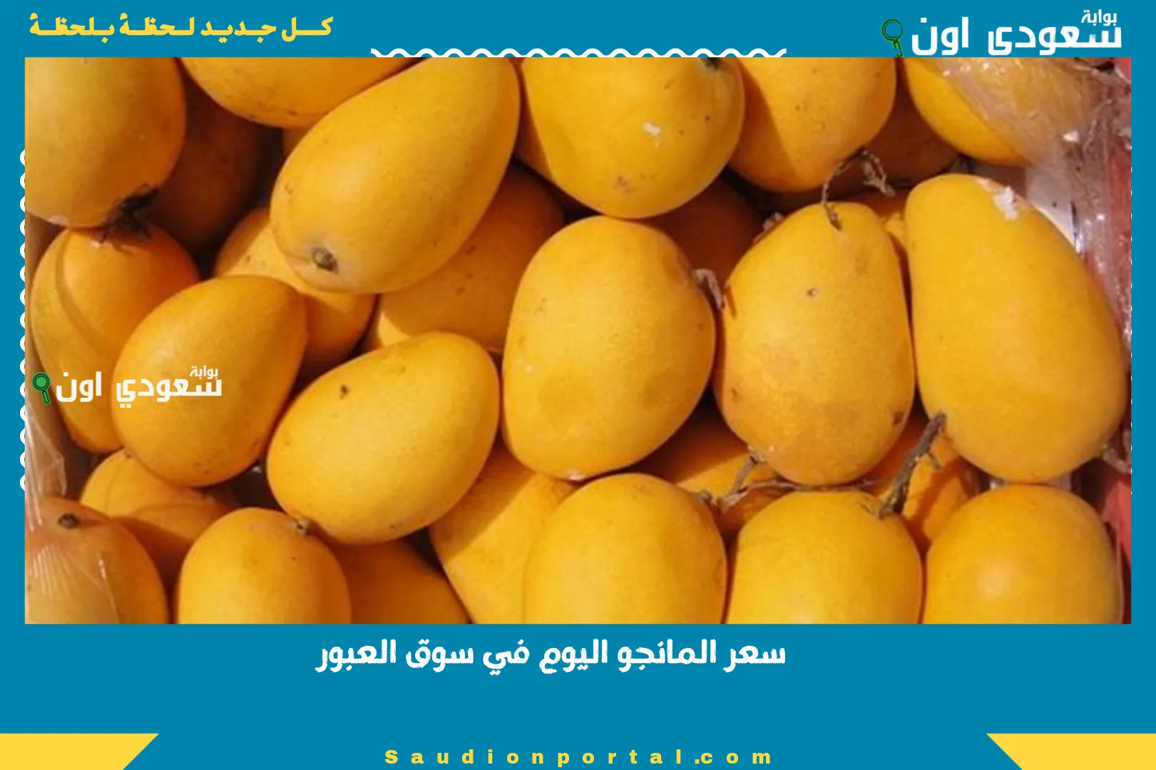 سعر المانجو اليوم في سوق العبور