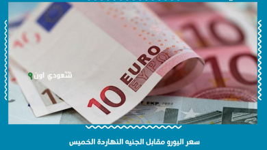 سعر اليورو مقابل الجنيه النهاردة الخميس