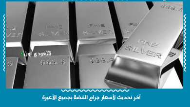 آخر تحديث لأسعار جرام الفضة بجميع الأعيرة