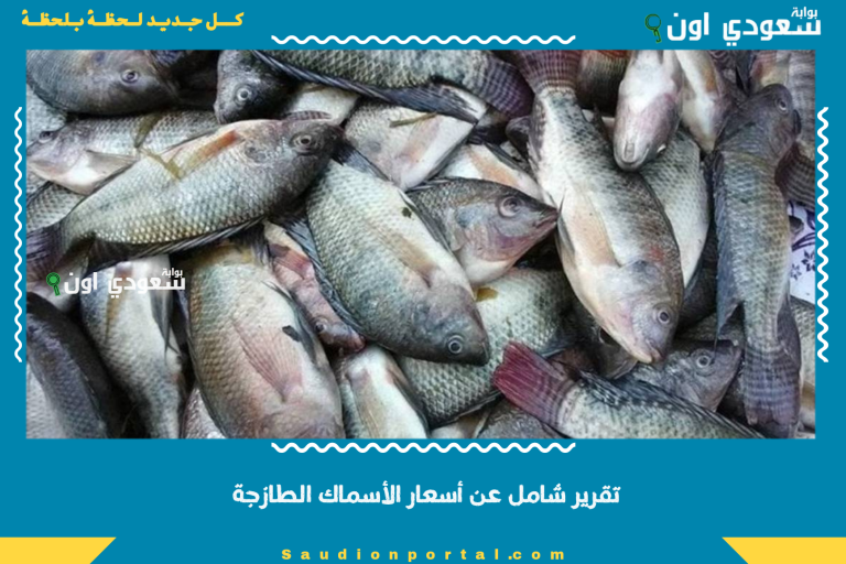 تقرير شامل عن أسعار الأسماك الطازجة