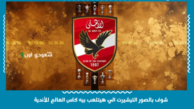 شوف بالصور التيشيرت الي هيتلعب بيه كاس العالم للأندية