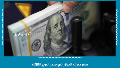سعر صرف الدولار في مصر اليوم الثلاثاء