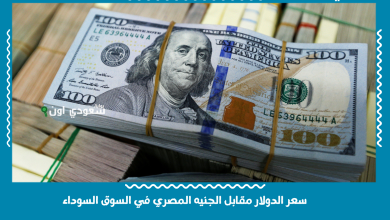 سعر الدولار مقابل الجنيه المصري في السوق السوداء