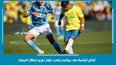 أرقام قياسية بعد بيراميدز وصن داونز دوري ابطال افريقيا