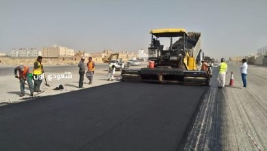 أعمال كشط وسفلتة طرق الرياض