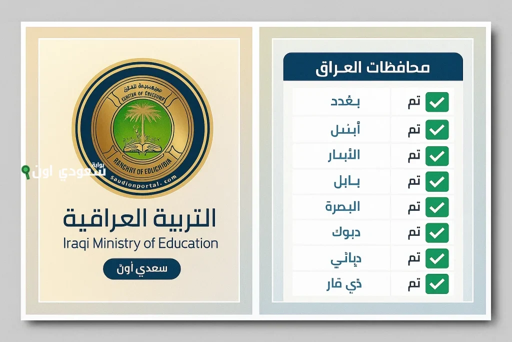بالرقم الامتحاني.. نتائج الثالث متوسط 2025 الدور الأول لجميع المحافظات بغداد نينوى البصرة السليمانية ذي قار بابل pdf