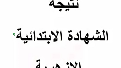 نتيجة الشهادة الابتدائية الازهرية 2025