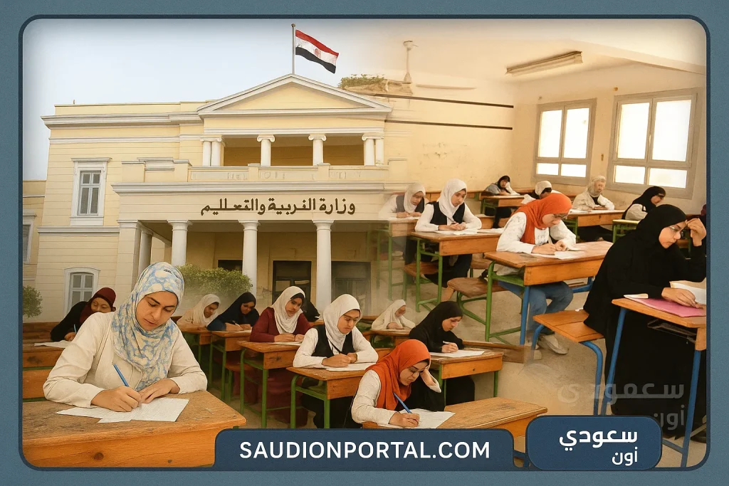 موعد اعلان نتيجة الشهادة الاعدادية 2025 الترم الثاني برقم الجلوس او بالاسم محافظة الغربية وخطوات الالكتروني