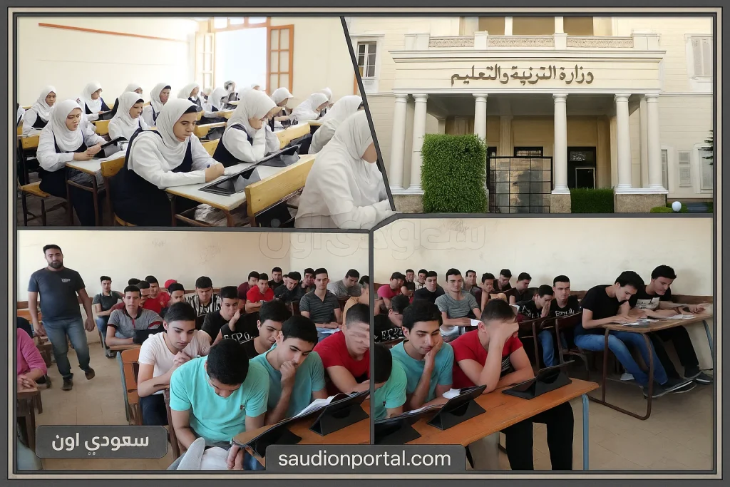 رابط نتيجه اولى وتانية ثانوي الترم الثاني… نتيجة الصف الاول والثاني الثانوي بالاسم 2025 برقم الجلوس