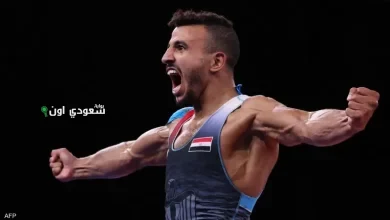 بطل المصارعة المصري محمد إبراهيم كيشو