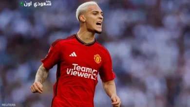 اللاعب البرازيلي أنتوني من مانشستر يونايتد
