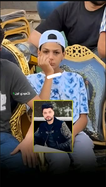 صور وسيم أحمد عامر في عزاء والده