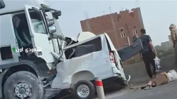 إصابة خمس ممرضات في حادث تصادم تريلا مع سيارة أجرة يوم أمس في مصر