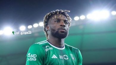 آلان سان ماكسيمين لاعب الأهلي السعودي