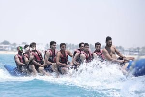 أجواء من المرح والانبهار بالبحر في معسكر وادي دجلة