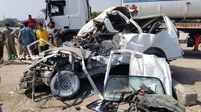 حادث مأساوي في دائري القليوبية