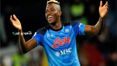 اللاعب النيجيري فيكتور أوسيمين