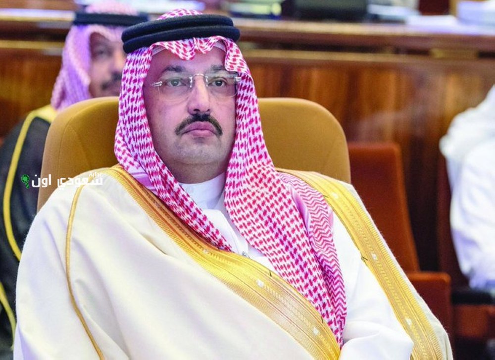 أمير منطقة عسير يثمن جهود أمين عام جمعية البر بأبها في العمل الإنساني
