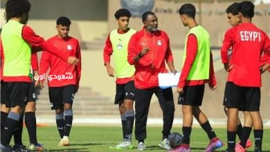 منتخب مصر للناشئين مواليد عام 2008 بقيادة المدرب أحمد الكأس