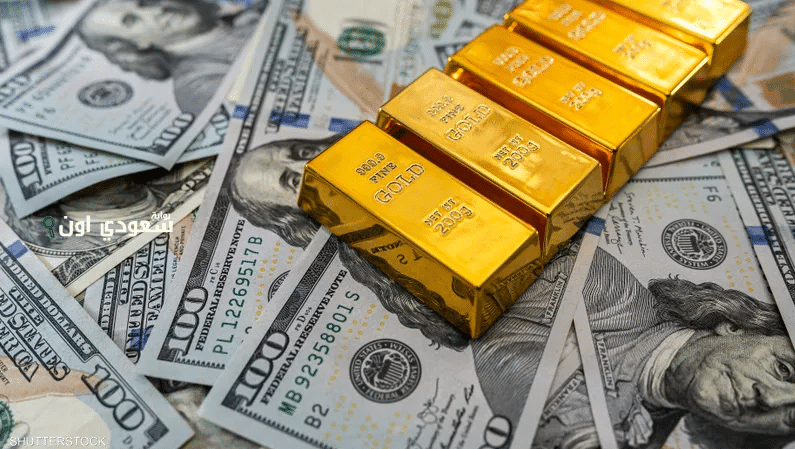 انخفاض أسعار الذهب مع زيادة قيمة الدولار الأمريكي