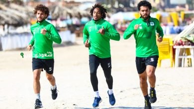 لاعبو النادي المصري