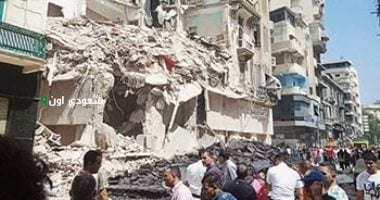 مأساة العطارين سقوط عقار في الإسكندرية يؤدي إلى وفاة وإصابة 7 أشخاص