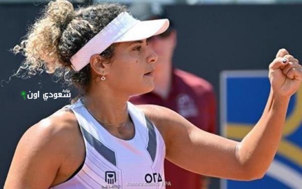 ميار شريف تخرج من نصف نهائي بطولة نورديا المفتوحة للتنس