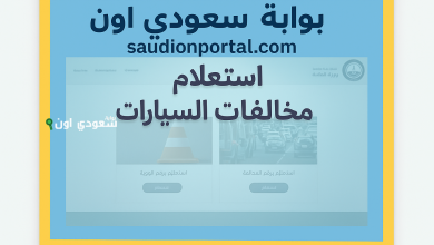 الاستعلام عن تفاصيل المخالفات المرورية