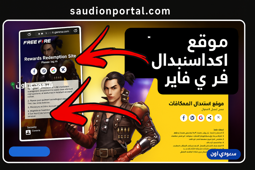 جواهر مجانية وأسلحة خارقة! موقع استبدال اكواد فري فاير 2025 وقائمة أقوى اكواد فري فاير