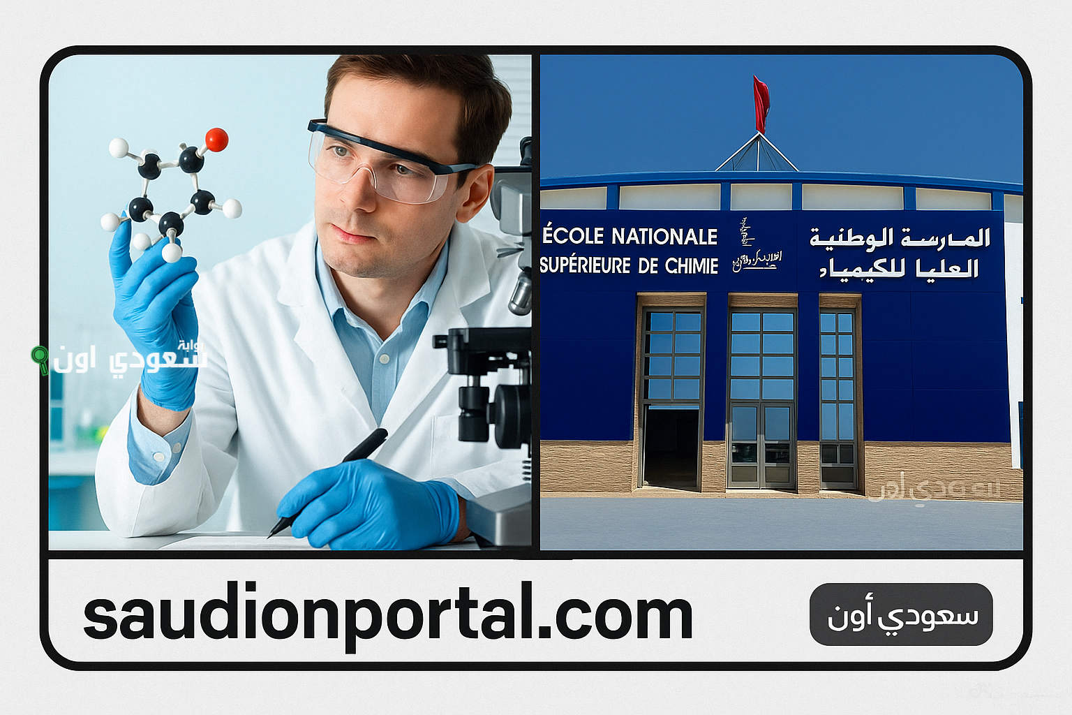 فتح باب التسجيل في مباراة ولوج المدرسة الوطنية العليا للكيمياء بالقنيطرة